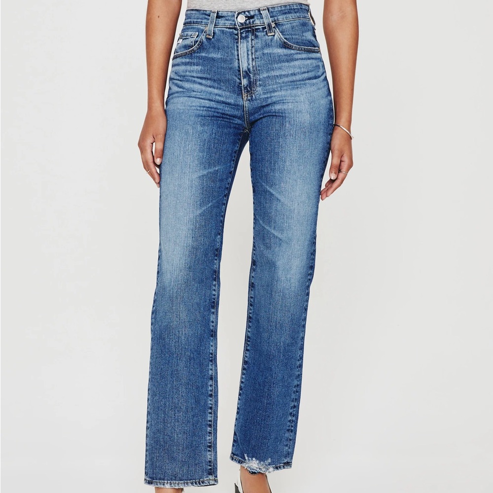 AG ALEXXIS HIGH RISE VINTAGE STRAIGHT 26R